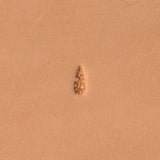 Matting Pebble Texture Teardrop M886 Leather Stamp
