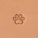 Dog Paw Outline Large O020 Leather Stamp