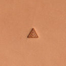 Geometric-Large Triangle-Lined O30 Leather Stamp