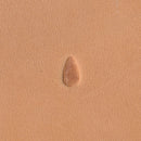 Pear Shader Lined P215 Leather Stamp