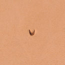 Mule Foot U Shape w/Serrations U853 Leather Stamp