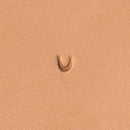 Mule Foot U Shape w/Serrations U855 Leather Stamp