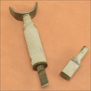 Swivel Knife, Adjustable , 3/8" Straight & 1/4" Filigree Steel Blades, Vintage