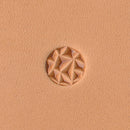 Matting Abstract Mosaic Round Z002 Leather Stamp